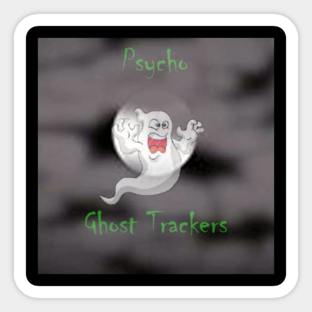 Psycho Ghost Trackers Sticker by Boondox815